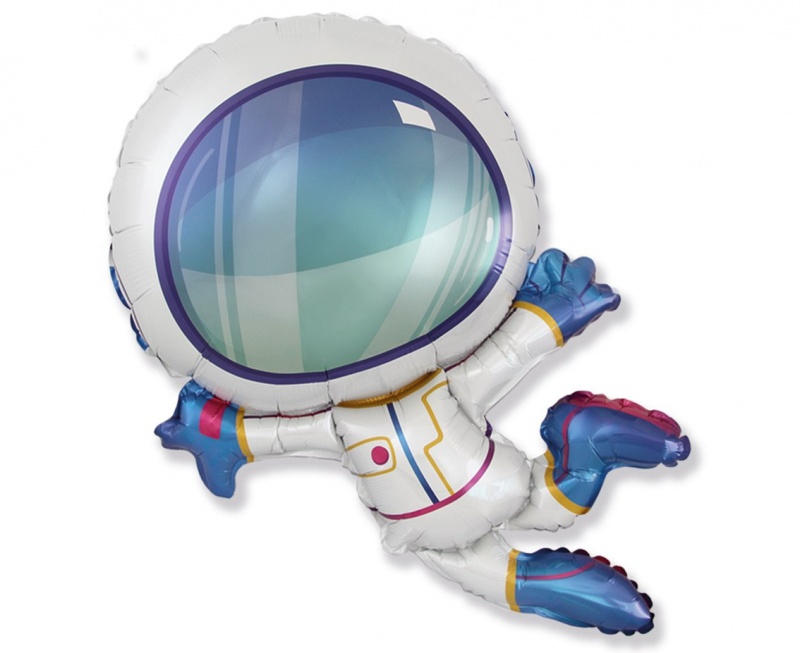 BALON FOLIOWY 24" FX ASTRONAUTA, Balony, Art. na okazje i przyjęcia