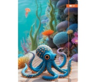 Teczka z gumką Aqua Cuties Ośmiornica H.COLOR