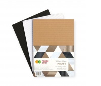 TEKTURA FALISTA KRAFT2 A4 10ark.3 kol.H.COLOR, Papiery specjalne, Papier
