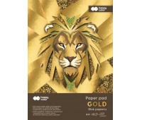 Blok Hobby Gold A4 150-230g.10ark.Happy Color, Scrapbooking, Art. kreatywne