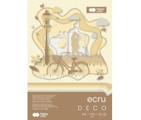 Blok Hobby Deco Ecru 170g.A4 20ark.5 kol.H.COLOR, Scrapbooking, Art. kreatywne