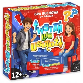 Wstań lub Usiądź -Gra Ruchowa, Towarzyskie, Gry