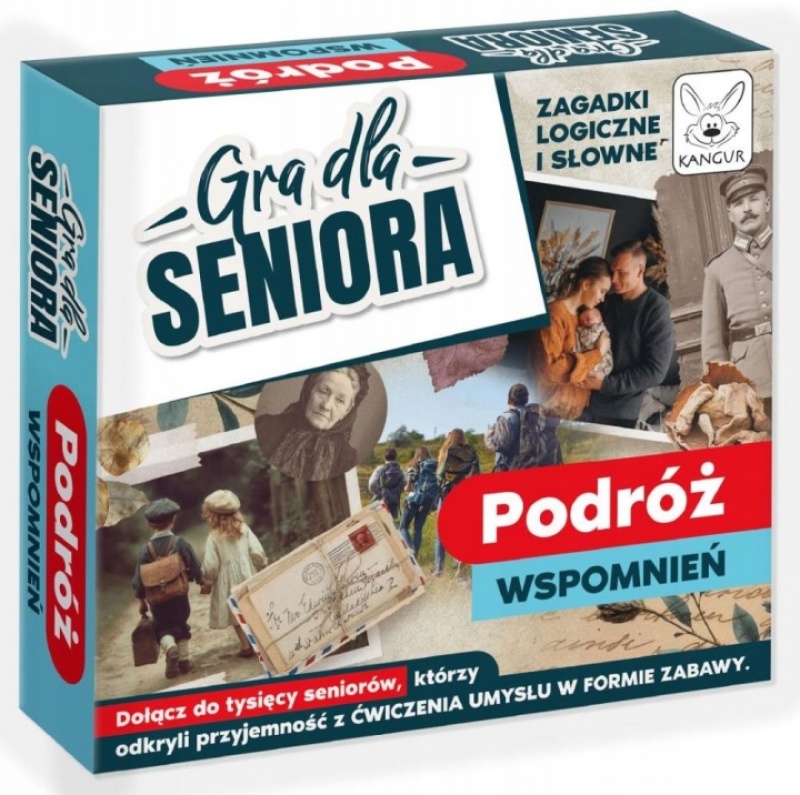 Gra dla Seniora. Podr&oacute;ż Wspomnień, Planszowe, Gry