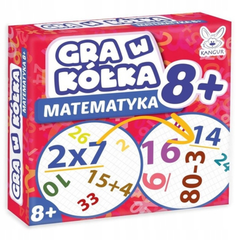 Gra w K&oacute;łka Matematyka 8+, Edukacyjne, Gry