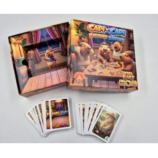CAPI-CAPI KAPIBARY KARCIARY -RODZINNA GRA KARCIANA, Karty, Gry