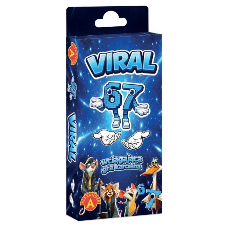 VIRAL - KIESZONKOWA RODZINNA GRA KARCIANA, Karty, Gry