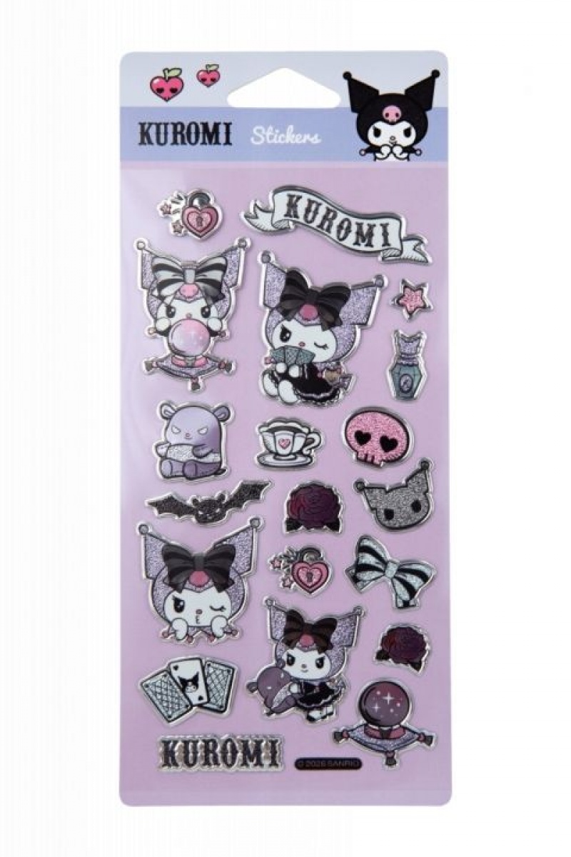 NAKLEJKI POP UP WZ&Oacute;R 2 KUROMI, Naklejki, Art. kreatywne
