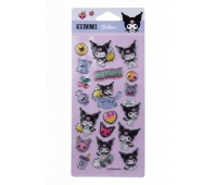 NAKLEJKI POP UP WZ&Oacute;R 3 KUROMI