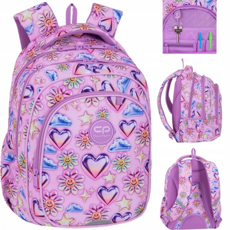 PLECAK SZKOLNY FAST BALLOONS COOLPACK, Plecaki, Tekstylia