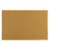 Tablica korkowa OFFICE PRODUCTS 40x30 rama drewno, Tablice korkowe, Prezentacja