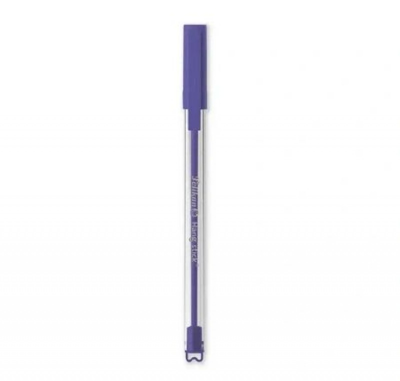 DŁUGOPIS PELIKAN HANG STICK 1 MM PURPLE, Długopisy, Art. do pisania i korygowania