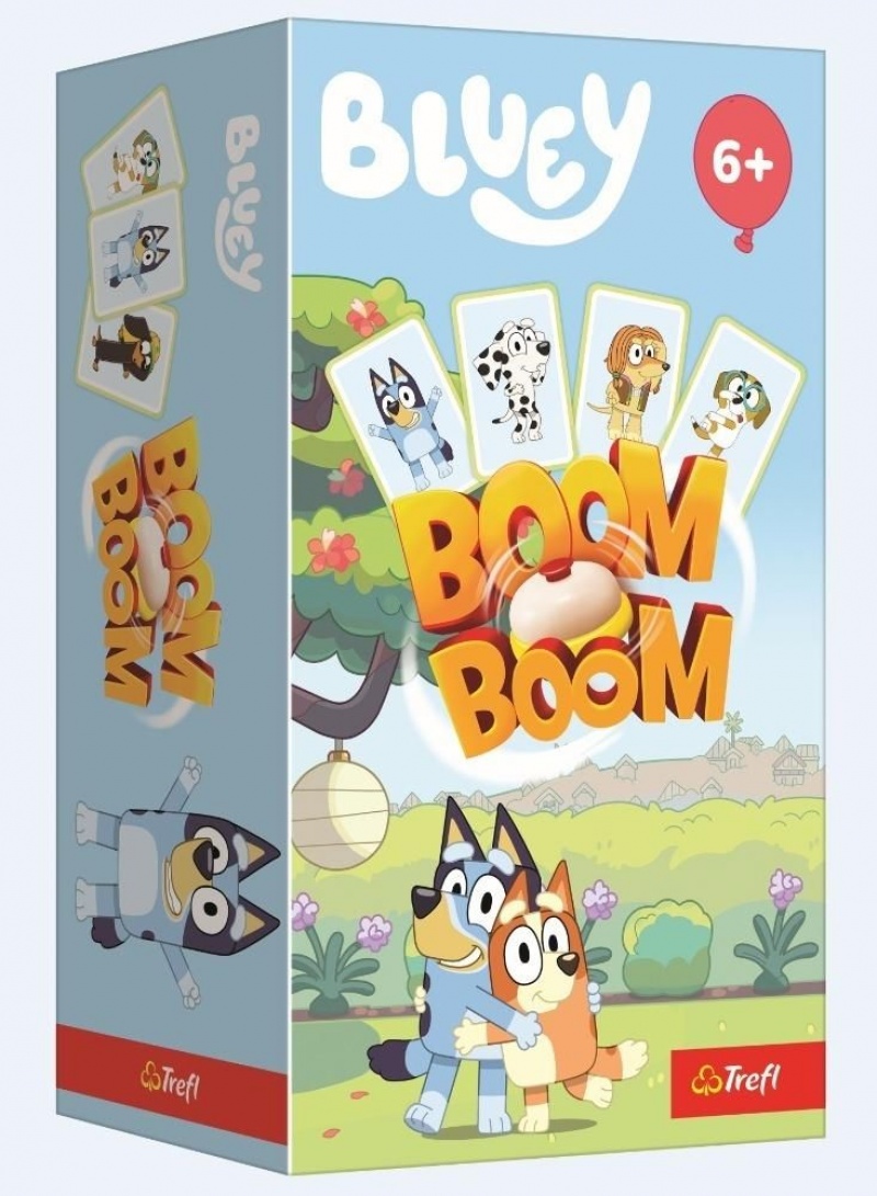 03070 "GRA - Boom Boom Bluey PL EN DE CZ SK HU ..., Towarzyskie, Gry