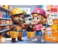 Puzzle - "70" - Connect Ivy, 70 element&oacute;w, Puzzle