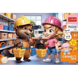 Puzzle - "70" - Connect Ivy, 70 element&oacute;w, Puzzle