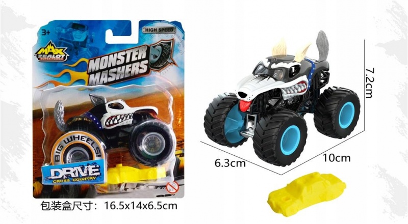 MONSTER TRUCK NA BLISTRZE 2021-4 IMP, Pojazdy, Zabawki
