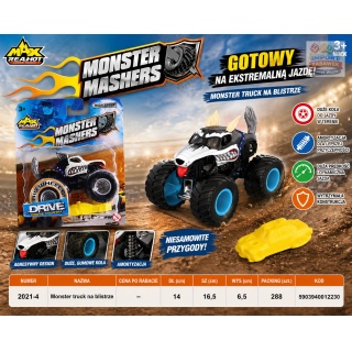 MONSTER TRUCK NA BLISTRZE 2021-4 IMP, Pojazdy, Zabawki