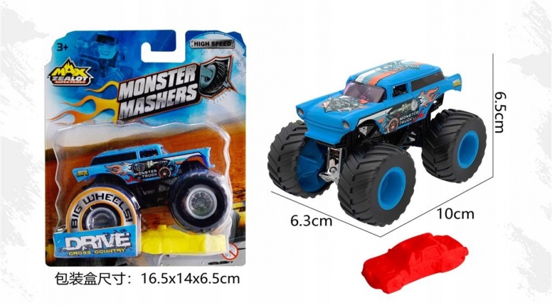 MONSTER TRUCK NA BLISTRZE 2021-8 IMP, Pojazdy, Zabawki