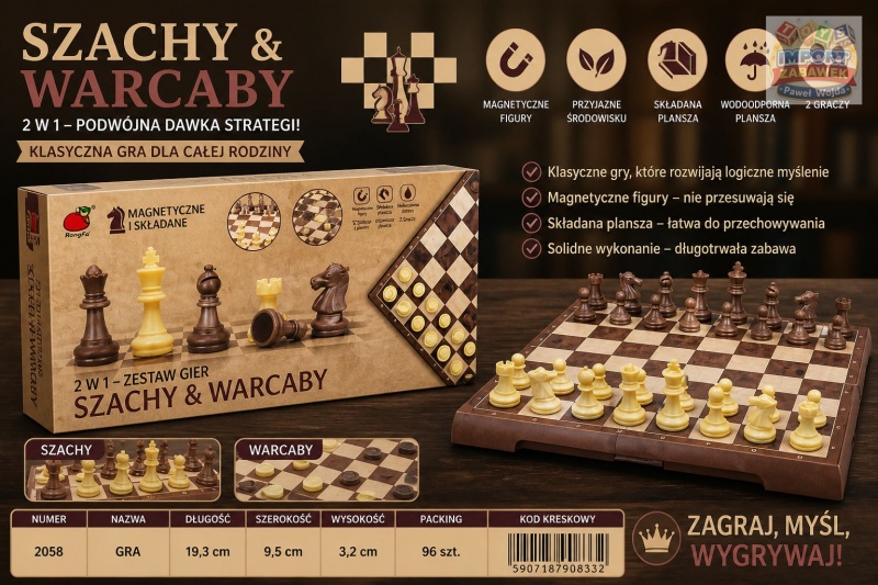 GRA 2058 IMP, Towarzyskie, Gry