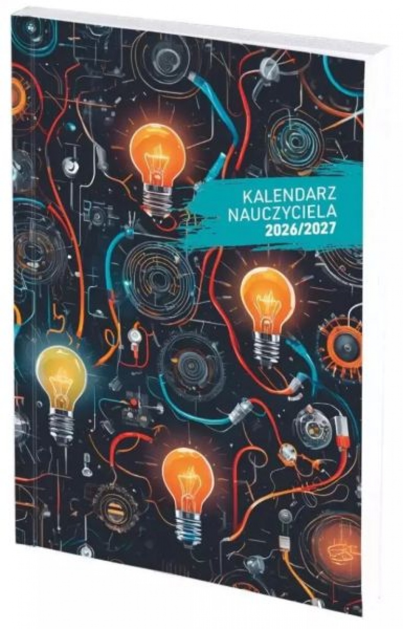 Kal nauczyciela B6 tyg PCV bezbarwny 26/27, Nauczyciela i akademickie, Kalendarze