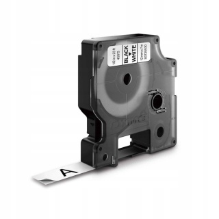 DYMO D1 BK/WHI 12MMX7M 10 PK, Drukarki, Urządzenia biurowe
