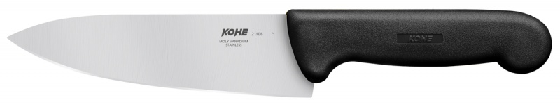 N&oacute;ż KOHE, dł. ostrza 163mm, mix kolor&oacute;w, Akcesoria kuchenne, Wyposażenie biura