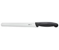 Knife KOHE, blade length 211mm, serrated, black