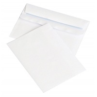 Koperty samoklejące OFFICE PRODUCTS, SK, C6, 114x162mm, 75gsm, 50szt., białe