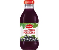 Nektar FORTUNA, czarna porzeczka, szkło, 0,3l, Soki, Artykuły spożywcze