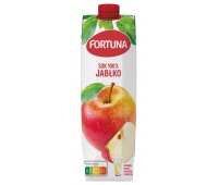 Sok FORTUNA, jabłkowy, 1l, Soki, Artykuły spożywcze