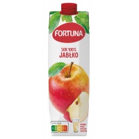 Sok FORTUNA, jabłkowy, 1l, Soki, Artykuły spożywcze