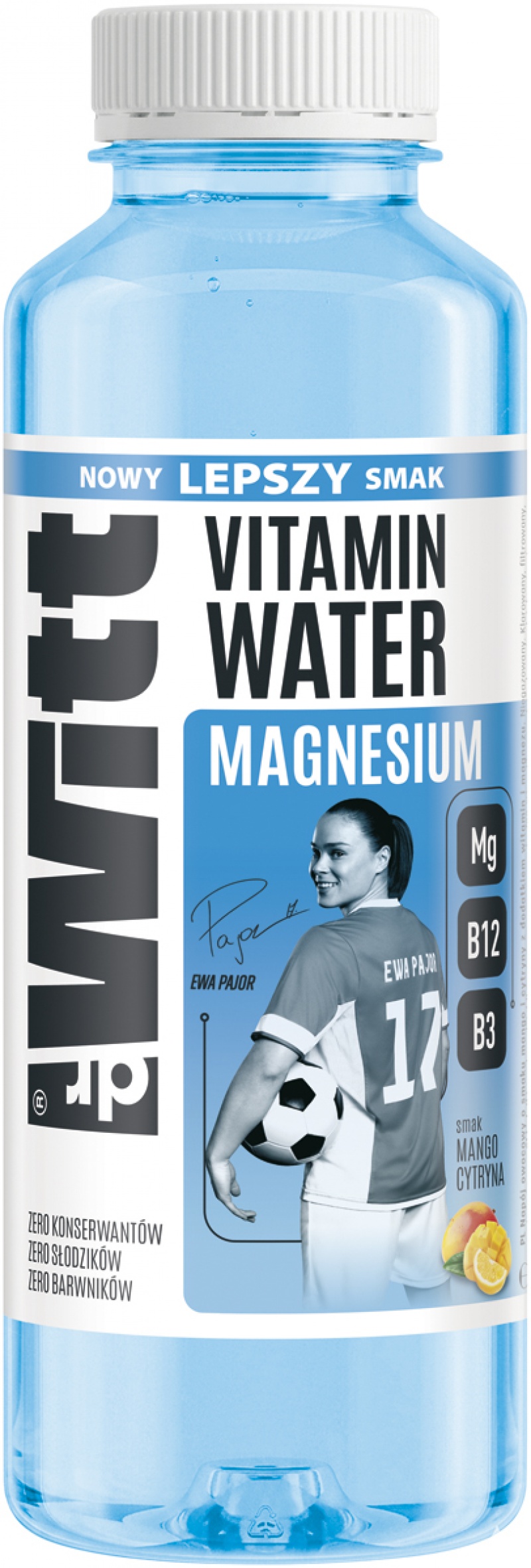 Nap&oacute;j DR WITT Iso Vitamin Water, magnez, mango-cytryna, 0,55l, kaucja, Napoje, Artykuły spożywcze