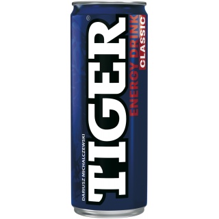 Nap&oacute;j TIGER Classic, puszka, 0,25l, kaucja, Napoje, Artykuły spożywcze
