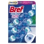 Toilet rim block balls BREF Color Auto Active Eucalyptus, colouring, 3x50g