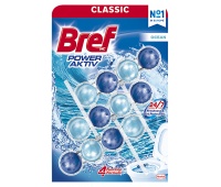 Toilet rim block balls BREF Power Aktiv Ocean, 3x50g