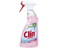Płyn do mycia szyb CLIN Piwonia, pompka, 500ml, Środki czyszczące, Artykuły higieniczne i dozowniki