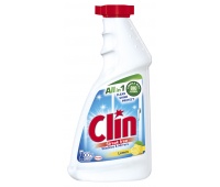 Płyn do mycia szyb CLIN Cytryna, zapas, 500ml, Środki czyszczące, Artykuły higieniczne i dozowniki