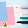 Transparent self-adhesive notes POST-IT Transparent Notes (600-1TRSPO), 73x73mm, 36 sheets, pastel orange