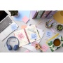 Transparent self-adhesive notes POST-IT Transparent Notes (600-1TRSPO), 73x73mm, 36 sheets, pastel orange