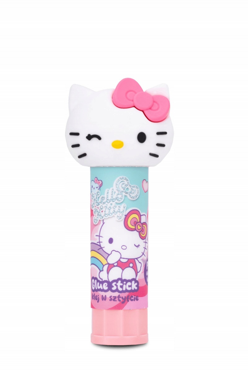 KLEJ W SZTYFCIE 8gr.PINK1 HELLO KITTY, Kleje, Galanteria biurowa