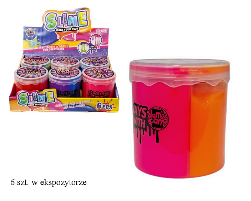 Slime 3 kolory, Gluty, gniotki, Zabawki
