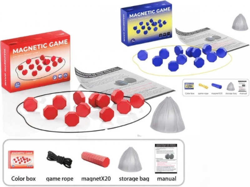 GRA MAGNETYCZNE KAMIENIE BGR6330, Towarzyskie, Gry