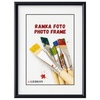Ramka plastikowa 15x21 BB1521Bplx czarna plx, Antyramy, ramki, Prezentacja