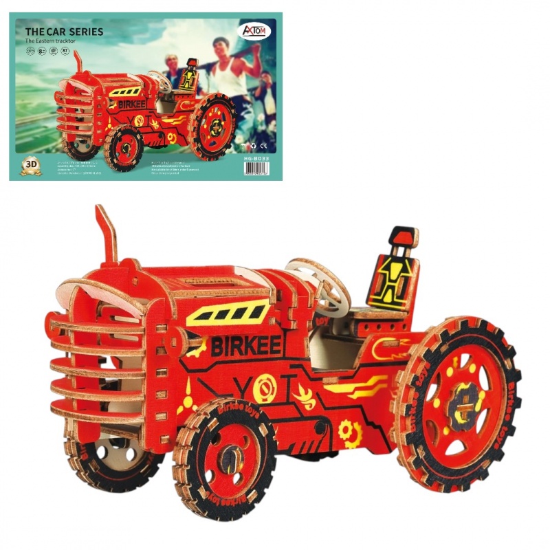 SKŁADANKA ZABYTKOWY TRAKTOR C, Kreatywne, Zabawki
