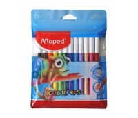 PISAKI MAPED 12 KOL., Flamastry, Plastyka