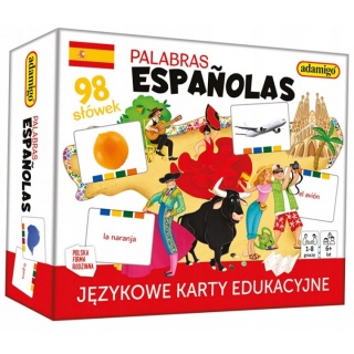 PALABRAS ESPANOLAS - językowe karty edukacyjne !!, Edukacyjne, Gry
