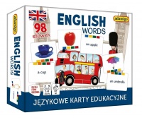 English words - językowe karty edukacyjne !!