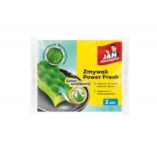 JN ZMYWAK POWER FRESH 2szt., Akcesoria do sprzątania, Art. higieniczne i dozowniki