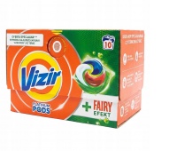 VIZIR KAPSUŁKI ŻELOWE PLATINUM PODS 10szt., Środki czyszczące, Art. higieniczne i dozowniki