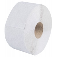 Papier toaletowy makulaturowy DONAU EXPERT Jumbo, 1-warstwowy, 750 listk&oacute;w, 12szt., biały, Papiery toaletowe i dozowniki, Artykuły higieniczne i dozowniki