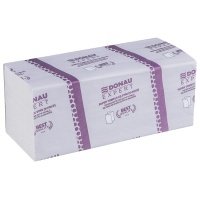 ZZ folded towels made of recycled paper DONAU EXPERT, 1 layer, 3800 sheets, 20 pcs, white